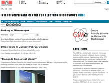 Tablet Screenshot of cime.epfl.ch