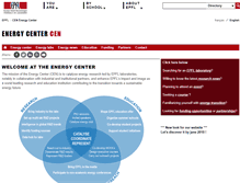Tablet Screenshot of energycenter.epfl.ch