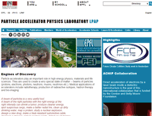 Tablet Screenshot of lpap.epfl.ch