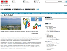 Tablet Screenshot of lbs.epfl.ch