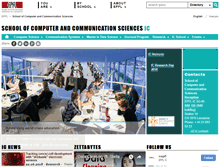 Tablet Screenshot of ic.epfl.ch