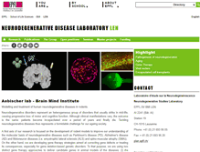 Tablet Screenshot of len.epfl.ch