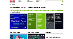 Desktop Screenshot of bluebrain.epfl.ch