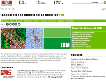 Tablet Screenshot of lbm.epfl.ch