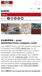 Mobile Screenshot of camipro.epfl.ch