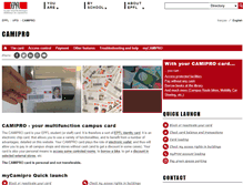 Tablet Screenshot of camipro.epfl.ch