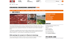 Desktop Screenshot of ecol.epfl.ch