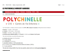 Tablet Screenshot of polychinelle.epfl.ch