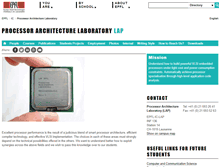Tablet Screenshot of lap.epfl.ch