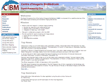 Tablet Screenshot of cibm-sp.epfl.ch