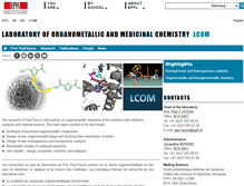 Tablet Screenshot of lcom.epfl.ch