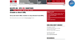 Desktop Screenshot of go.epfl.ch