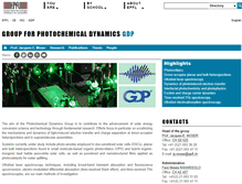 Tablet Screenshot of gdp.epfl.ch