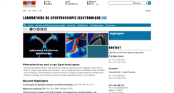 Desktop Screenshot of lse.epfl.ch