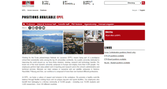 Desktop Screenshot of emploi.epfl.ch