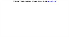 Desktop Screenshot of dps.epfl.ch