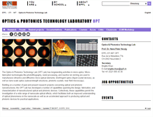 Tablet Screenshot of opt.epfl.ch