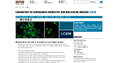 Desktop Screenshot of lcbim.epfl.ch
