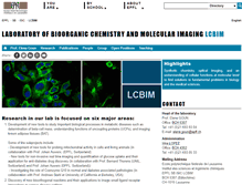 Tablet Screenshot of lcbim.epfl.ch