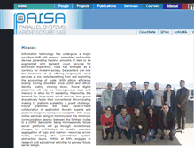 Tablet Screenshot of parsa.epfl.ch