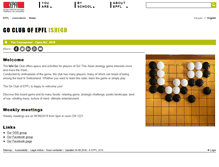 Tablet Screenshot of ishigo.epfl.ch