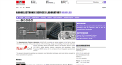 Desktop Screenshot of nanolab.epfl.ch