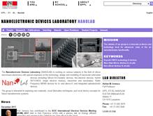 Tablet Screenshot of nanolab.epfl.ch