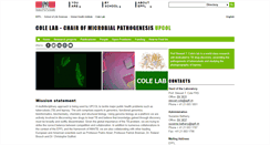 Desktop Screenshot of cole-lab.epfl.ch