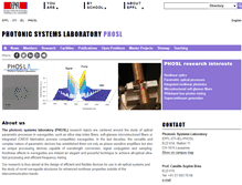Tablet Screenshot of phosl.epfl.ch