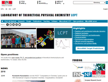 Tablet Screenshot of lcpt.epfl.ch