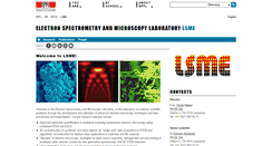 Desktop Screenshot of lsme.epfl.ch