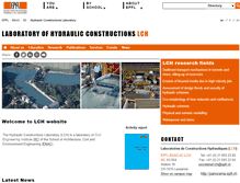 Tablet Screenshot of lch.epfl.ch