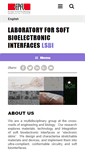 Mobile Screenshot of lsbi.epfl.ch