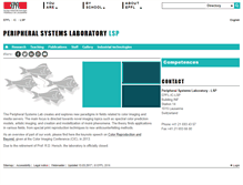 Tablet Screenshot of lsp.epfl.ch