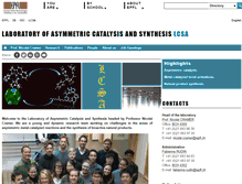 Tablet Screenshot of lcsa.epfl.ch