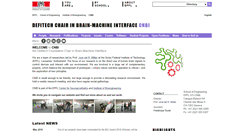 Desktop Screenshot of cnbi.epfl.ch