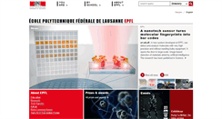 Desktop Screenshot of epfl.ch