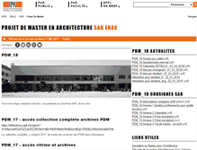 Tablet Screenshot of master-architecture.epfl.ch