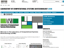 Tablet Screenshot of lcsb.epfl.ch