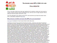 Tablet Screenshot of epfl.com