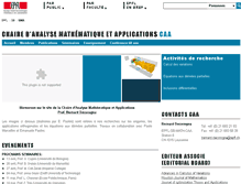 Tablet Screenshot of caa.epfl.ch