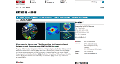 Desktop Screenshot of mathicse.epfl.ch