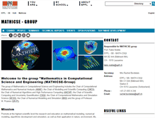 Tablet Screenshot of mathicse.epfl.ch