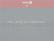 Tablet Screenshot of coaching.epfl.ch