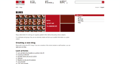 Desktop Screenshot of blogs.epfl.ch