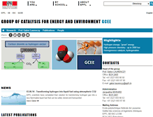 Tablet Screenshot of gcee.epfl.ch