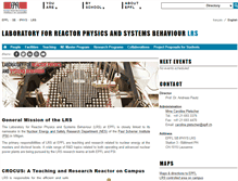 Tablet Screenshot of lrs.epfl.ch