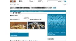 Desktop Screenshot of lsns.epfl.ch