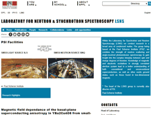 Tablet Screenshot of lsns.epfl.ch