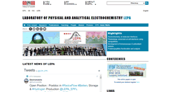Desktop Screenshot of lepa.epfl.ch